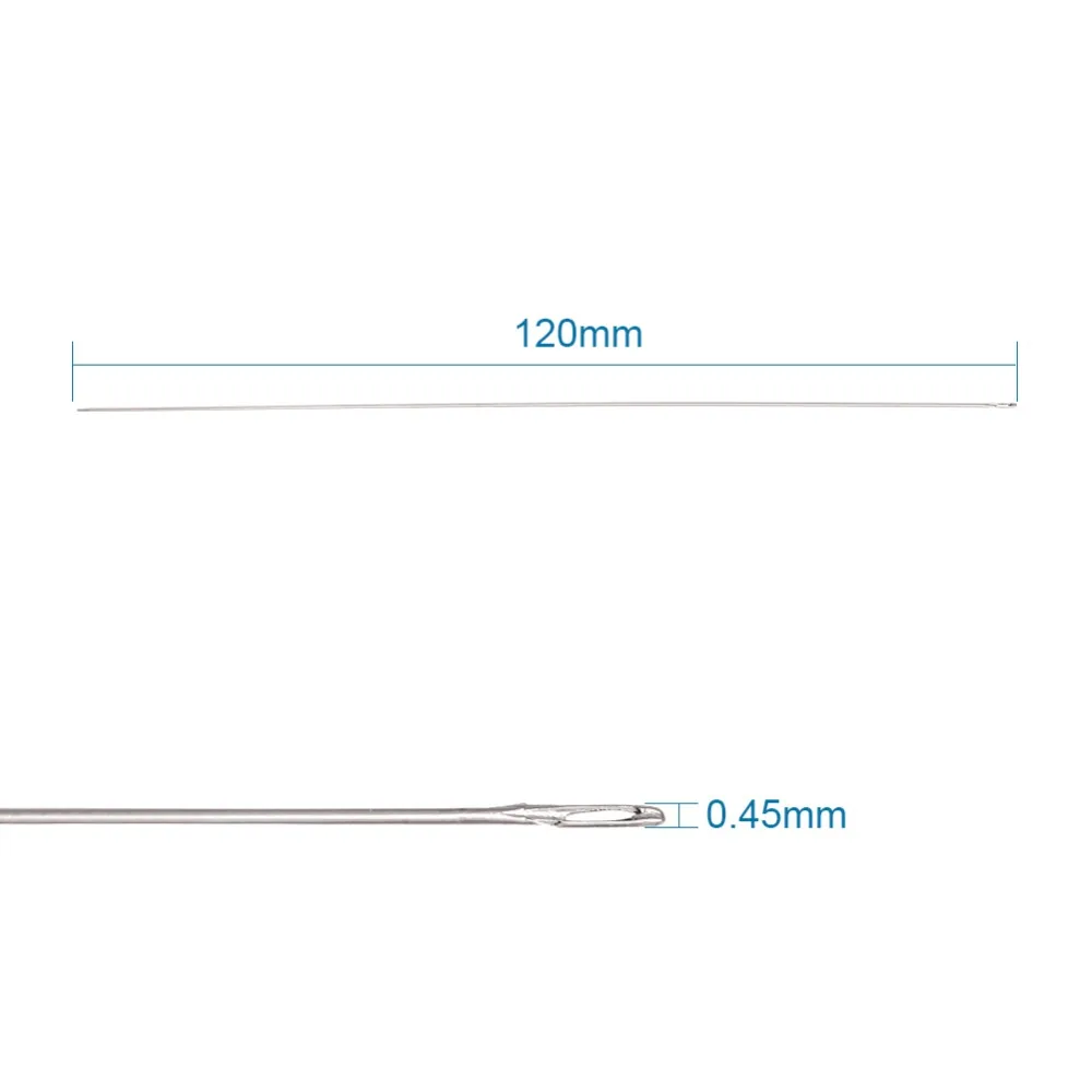 Pandahall 5 Bags Stainless Steel Beading Needles Handmade Bracelet Necklace Making Pins Jewelry Findings approx 34pcs-38pcs/bag
Pandahall 5 Bags Stainless Steel Beading Needles Handmade Bracelet Necklace Making Pins Jewelry Findings approx 34pcs-38pcs/bag