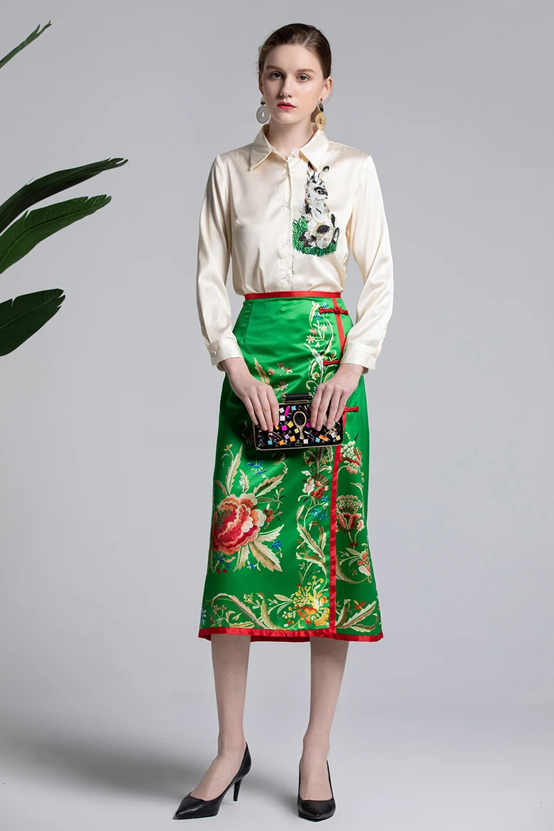 MIUXIMAO Europe Fashion 2019 Spring jumpsuit Newest Casual Diamons Cactus Character Above Knee Two-Piece Dress Women
MIUXIMAO Europe Fashion 2019 Spring jumpsuit Newest Casual Diamons Cactus Character Above Knee Two-Piece Dress Women