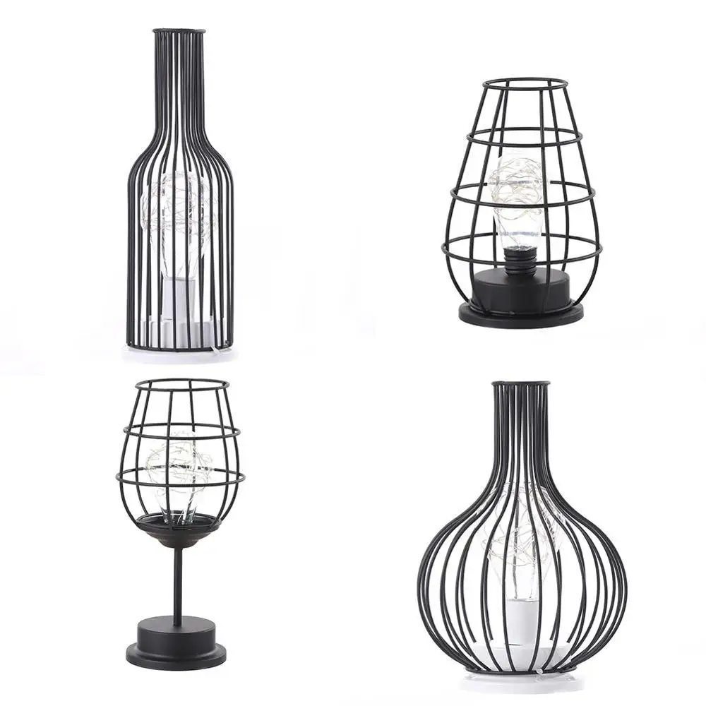 Creative Iron Minimalist Hollow Table Lamps Warm Light Vintage Copper Wire Lantern Bedroom Bedside Desk Light For Home Decor
Creative Iron Minimalist Hollow Table Lamps Warm Light Vintage Copper Wire Lantern Bedroom Bedside Desk Light For Home Decor