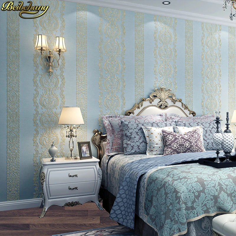 beibehang European stripe wallpaper deep embossed TV background 3D embossed wallpaper full stickers papel de parede wall paper
beibehang European stripe wallpaper deep embossed TV background 3D embossed wallpaper full stickers papel de parede wall paper