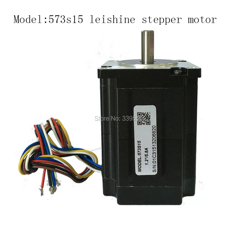 Шаговый двигатель leishine 573s15, 3 фазы, 1,5 Нм, для оси y, для лазерной резки СО2
Шаговый двигатель leishine 573s15, 3 фазы, 1,5 Нм, для оси y, для лазерной резки СО2