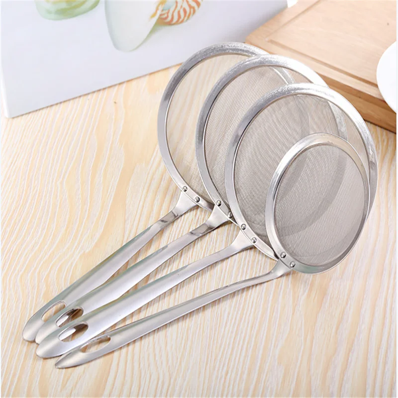 Oil Strainer Cooking Colanders Spoon Frying Basket Sink Mesh fryer 304 Stainless Steel Chef Basket Kitchen Tools Accessorie
Oil Strainer Cooking Colanders Spoon Frying Basket Sink Mesh fryer 304 Stainless Steel Chef Basket Kitchen Tools Accessorie