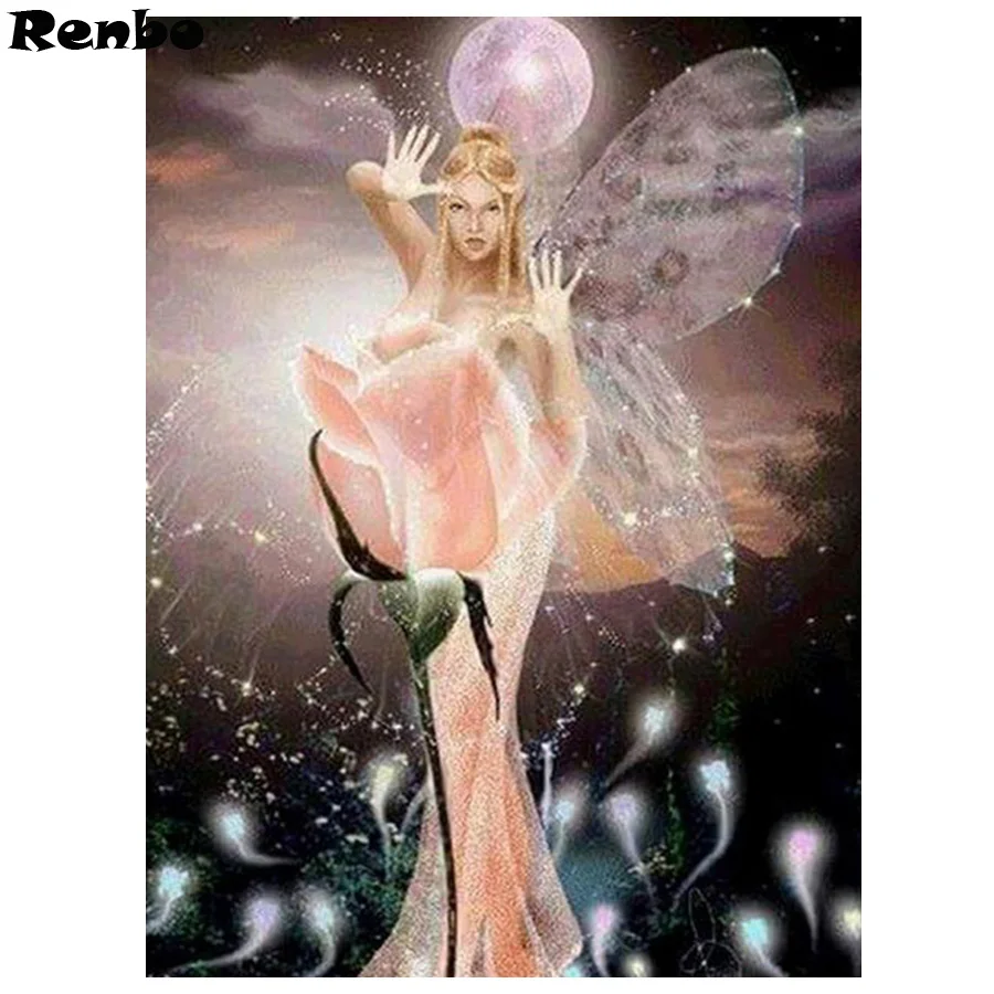 Full Round Square 5D Diamond Painting Rose Fairy DIY Diamond Embroidery Crafts Needlework Cross Stitch Rhinestones pictures
Full Round Square 5D Diamond Painting Rose Fairy DIY Diamond Embroidery Crafts Needlework Cross Stitch Rhinestones pictures