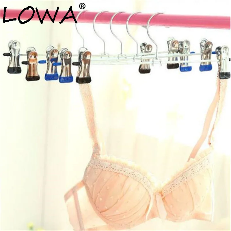 5Pcs PVC Steel Pant Hanger Clips Hangers For Clothes Multifunctional Pants Clips Dry and Wet Both Use Black/Blue
5Pcs PVC Steel Pant Hanger Clips Hangers For Clothes Multifunctional Pants Clips Dry and Wet Both Use Black/Blue