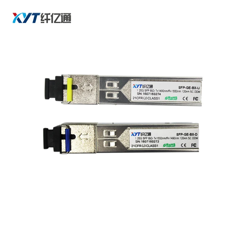 Оптовая продажа 2 пары 1,25G 120km BIDI SFP волоконно-оптический трансивер SFP модуль T 1490/R1550nm,T1550/R1490nm
Оптовая продажа 2 пары 1,25G 120km BIDI SFP волоконно-оптический трансивер SFP модуль T 1490/R1550nm,T1550/R1490nm