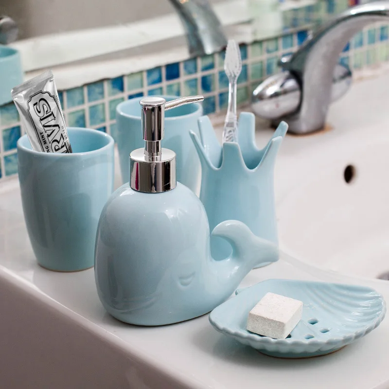 Creative European wash set ceramic bathroom five-piece mouthwash cup brush cup supplies kit wedding gift LO86948
Creative European wash set ceramic bathroom five-piece mouthwash cup brush cup supplies kit wedding gift LO86948