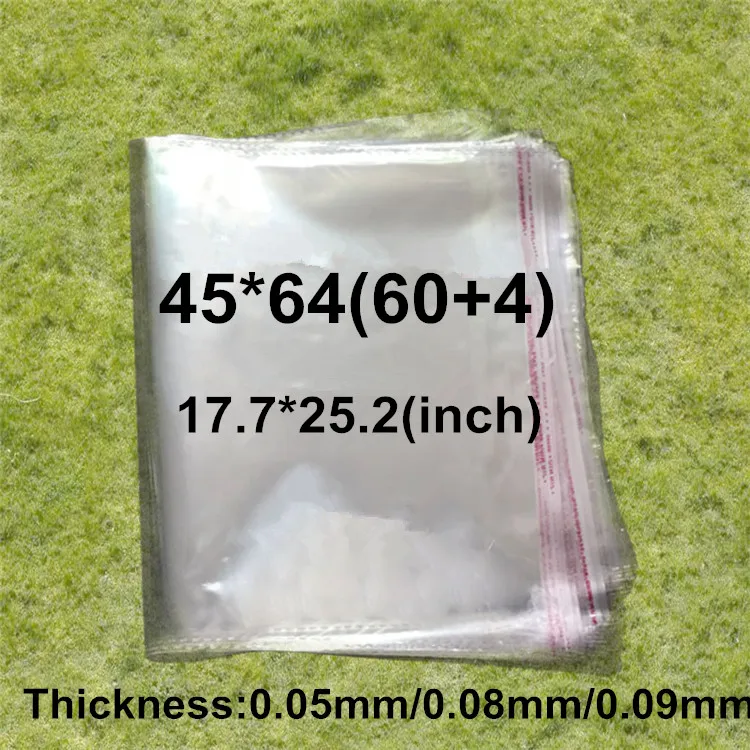 100 X 45*64cm Thicken Transparent Big OPP Self Adhesive Seal Bags Fabric T-shirts/Cotton-padded Clothes Packaging Sack
100 X 45*64cm Thicken Transparent Big OPP Self Adhesive Seal Bags Fabric T-shirts/Cotton-padded Clothes Packaging Sack