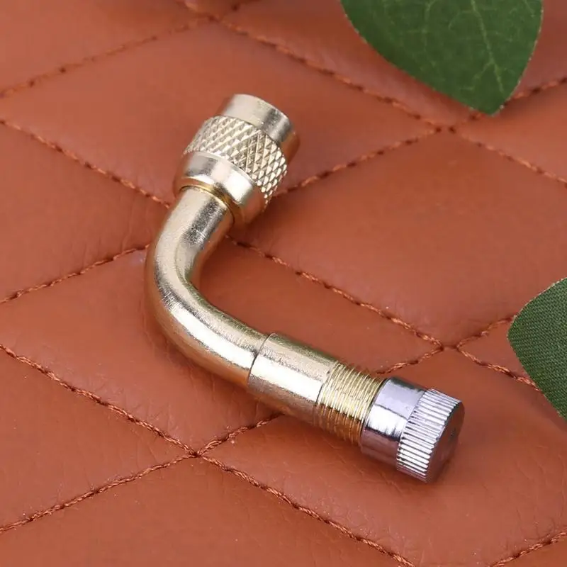 Car Motorcycle Metal Tire Valve Stem Extension 45/ 90/135 Degree Adaptor Brass Tire Stem Extender Accessories 1pcs Silver Gold
Car Motorcycle Metal Tire Valve Stem Extension 45/ 90/135 Degree Adaptor Brass Tire Stem Extender Accessories 1pcs Silver Gold