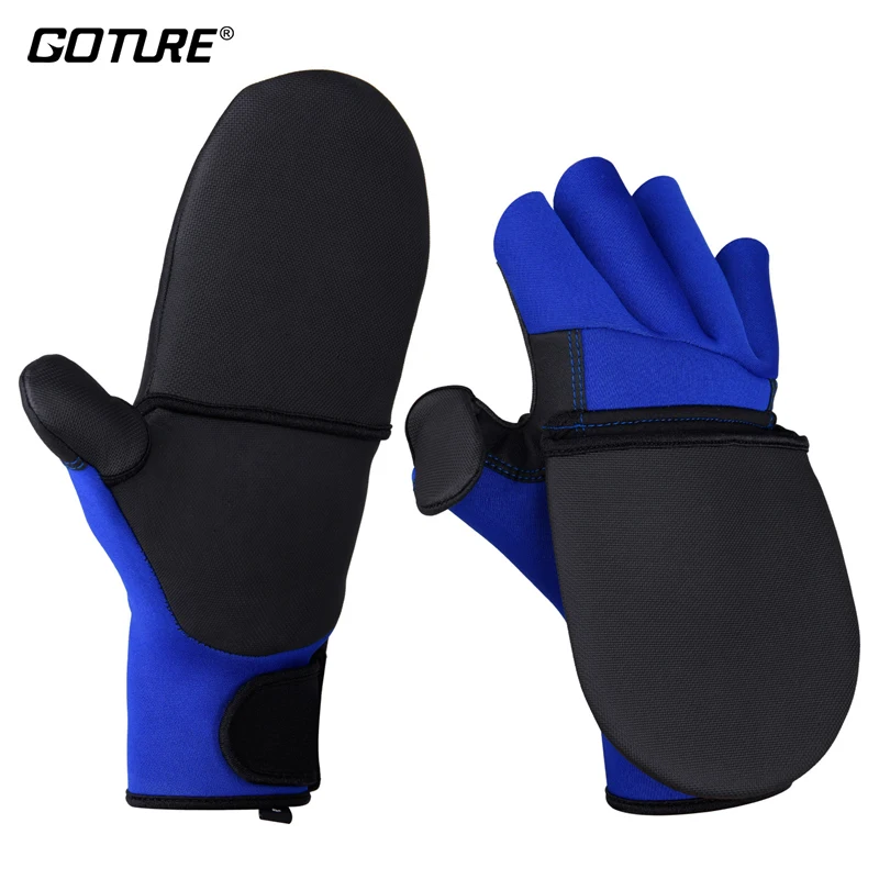 Goture VANGUARDⅠWinter Ice Fishing Anti-Slip Durable Waterproof Neoprene Half Finger Cut Fishing Gloves Hunting Gloves M L XL
Goture VANGUARDⅠWinter Ice Fishing Anti-Slip Durable Waterproof Neoprene Half Finger Cut Fishing Gloves Hunting Gloves M L XL
