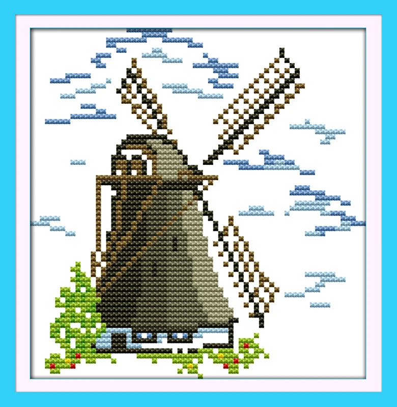 Small Windmill cross stitch kit lanscape garden 14ct 11ct count printed canvas stitching embroidery handmade plus
Small Windmill cross stitch kit lanscape garden 14ct 11ct count printed canvas stitching embroidery handmade plus