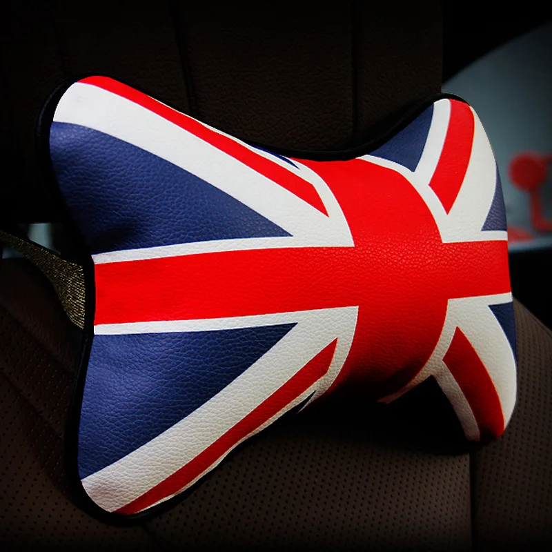 British Style car neck pillows both side pu leather single headrest fit for most cars filled fiber universal car pillow
British Style car neck pillows both side pu leather single headrest fit for most cars filled fiber universal car pillow