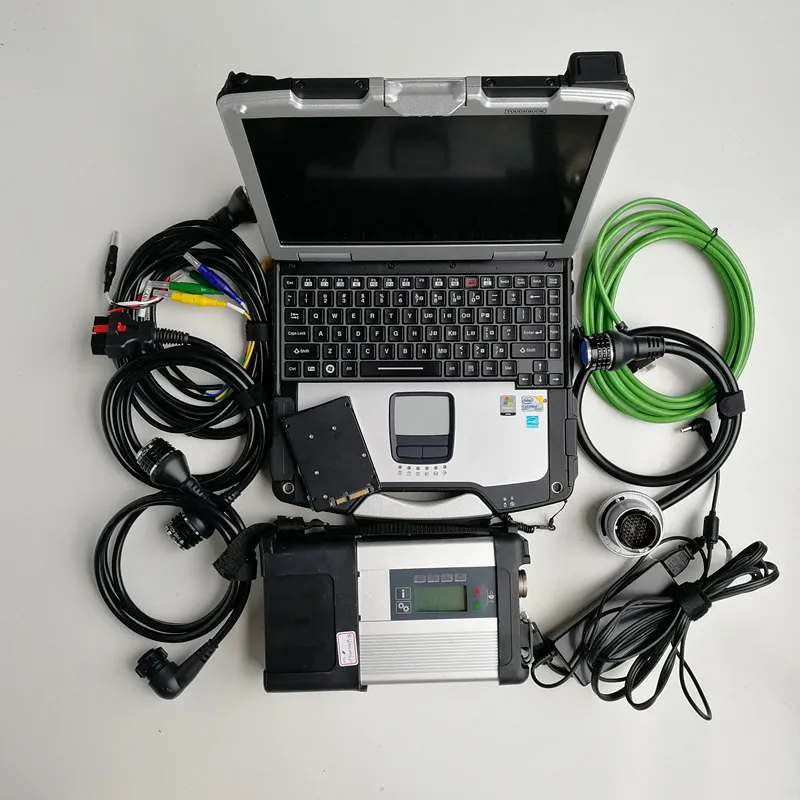 MB Star C5 SD Compact 5 with V12.2021 Software with special function in 360GB SSD and Laptop CF-30 for Auto Diagnostic Tools
MB Star C5 SD Compact 5 with V12.2021 Software with special function in 360GB SSD and Laptop CF-30 for Auto Diagnostic Tools