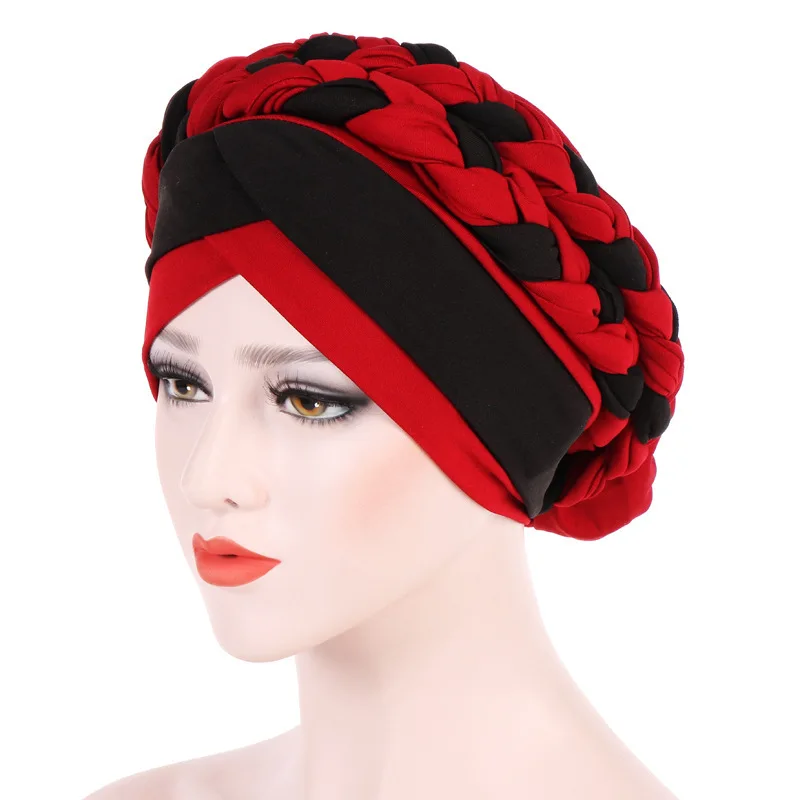 New Pattern Two-tone Braid Milk Screen Hijab Caps Scarf Turban Muslim Dress Turbante Headscarf
New Pattern Two-tone Braid Milk Screen Hijab Caps Scarf Turban Muslim Dress Turbante Headscarf