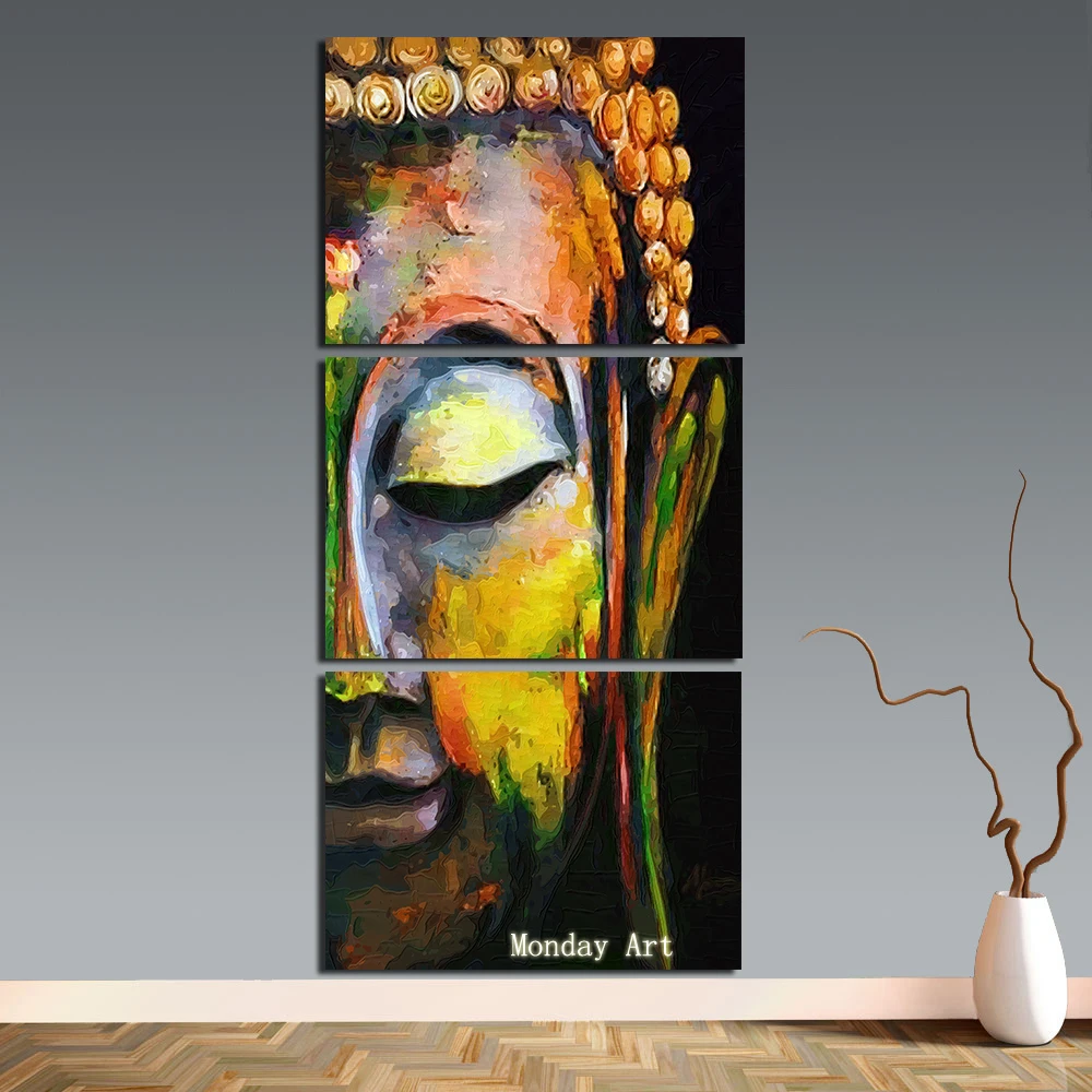 hand painted Canvas Painting Wall Art Pictures vivid Buddha face on canvas home decor Wall decoration for living room cafe decor
hand painted Canvas Painting Wall Art Pictures vivid Buddha face on canvas home decor Wall decoration for living room cafe decor