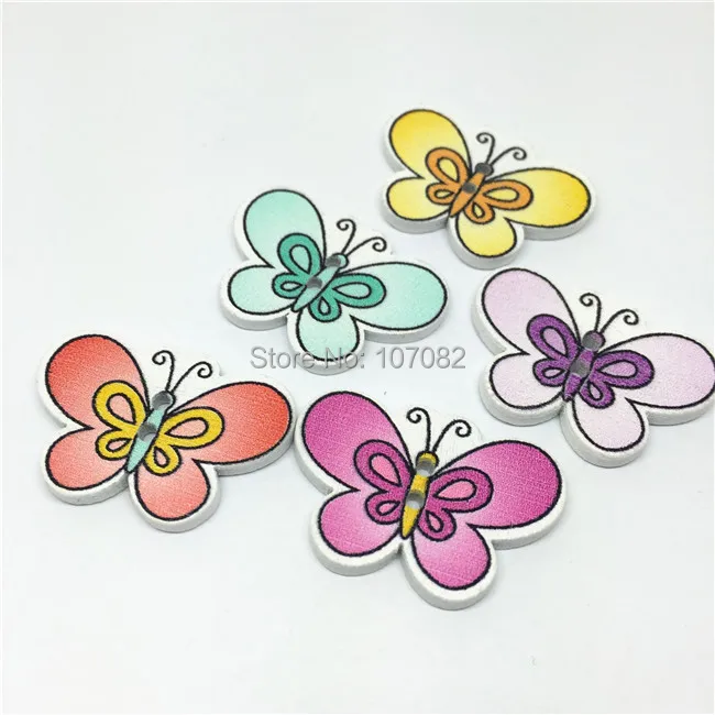 1000pcs Assorted Butterfly Wood Buttons 30X20mm Sewing Accessories Button Cardmaking Embellishments
1000pcs Assorted Butterfly Wood Buttons 30X20mm Sewing Accessories Button Cardmaking Embellishments