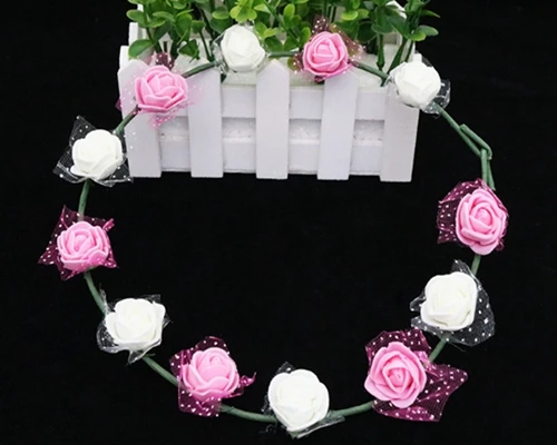 10pcs/lot 12 flowers Gilr Women Flowers Wreaths PE Flowers Headbands Hairband For Wedding Decorative Bride Beach Wear
10pcs/lot 12 flowers Gilr Women Flowers Wreaths PE Flowers Headbands Hairband For Wedding Decorative Bride Beach Wear