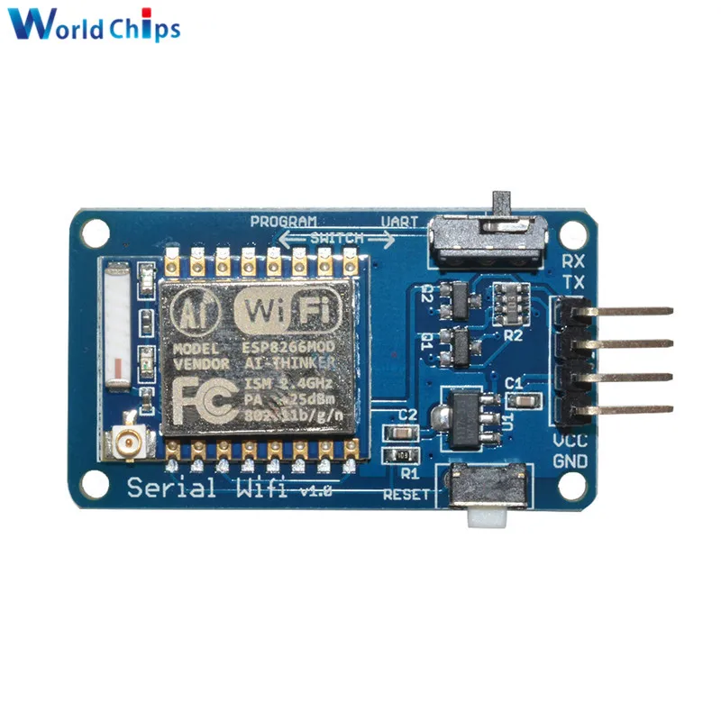 ESP8266 ESP 07 ESP07 Wifi серийный трансивер беспроводной модуль платы 3 V 5V 8N1 TTL UART