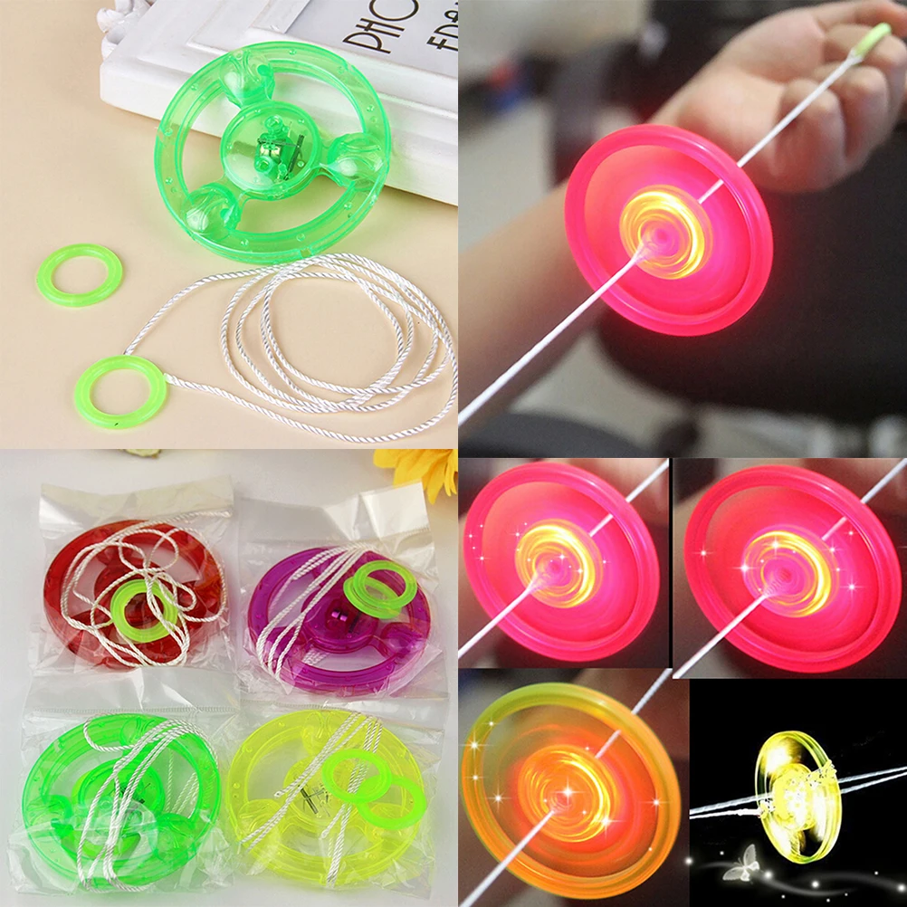 Colorful Plastic Spin LED Light Flying Saucer Kids Outdoor Classic Toy Random Color
Colorful Plastic Spin LED Light Flying Saucer Kids Outdoor Classic Toy Random Color