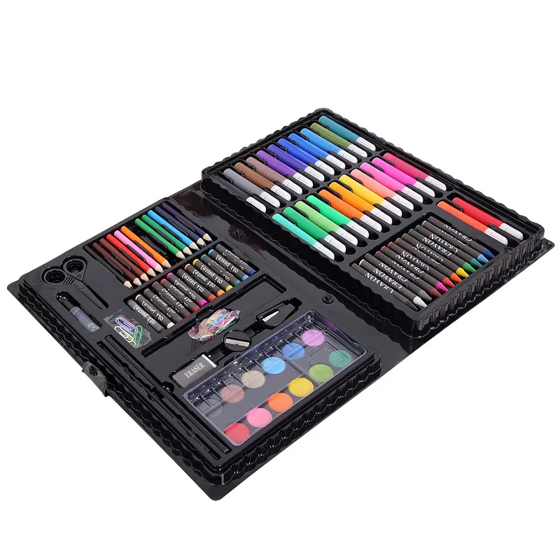 DINGYI 108/168/288pcs Drawing Tools Art Painting Set Watercolor Marker Brush Pen For Kids Gift Art Supplies School Stationery
DINGYI 108/168/288pcs Drawing Tools Art Painting Set Watercolor Marker Brush Pen For Kids Gift Art Supplies School Stationery