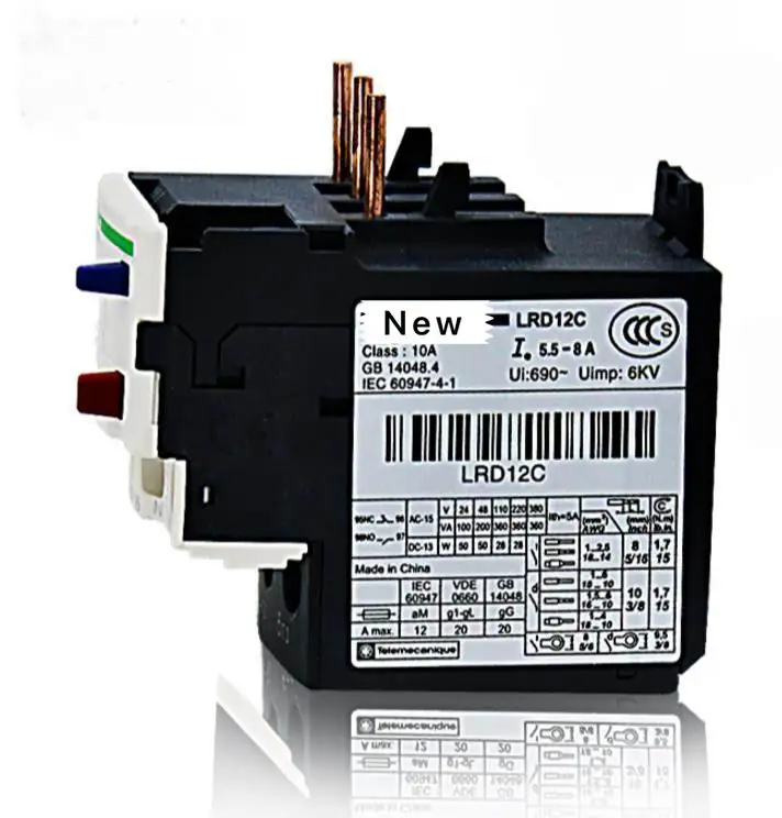100%New Original In box 1 year warranty LRD12C LR-D12C 5.5-8A