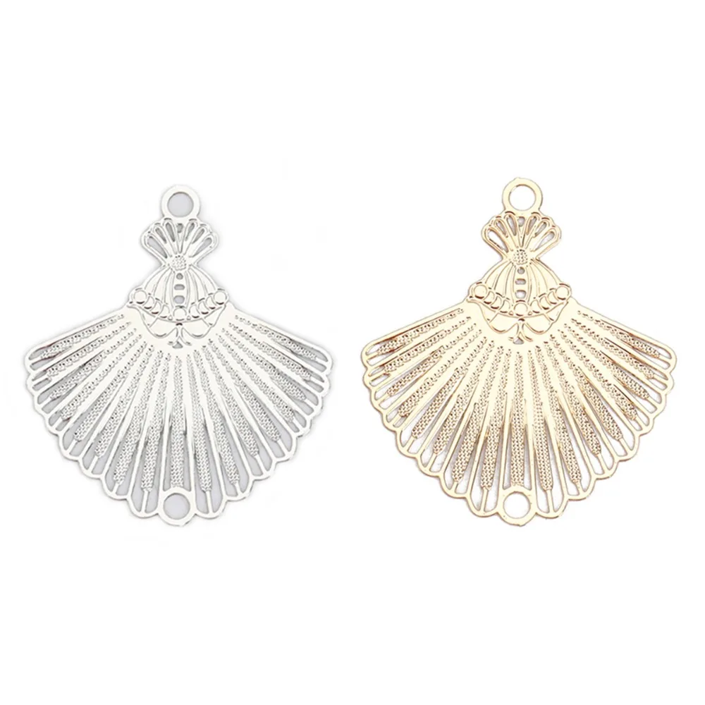 DoreenBeads модный сплав на железной основе Филигранное тиснение коннекторы в форме