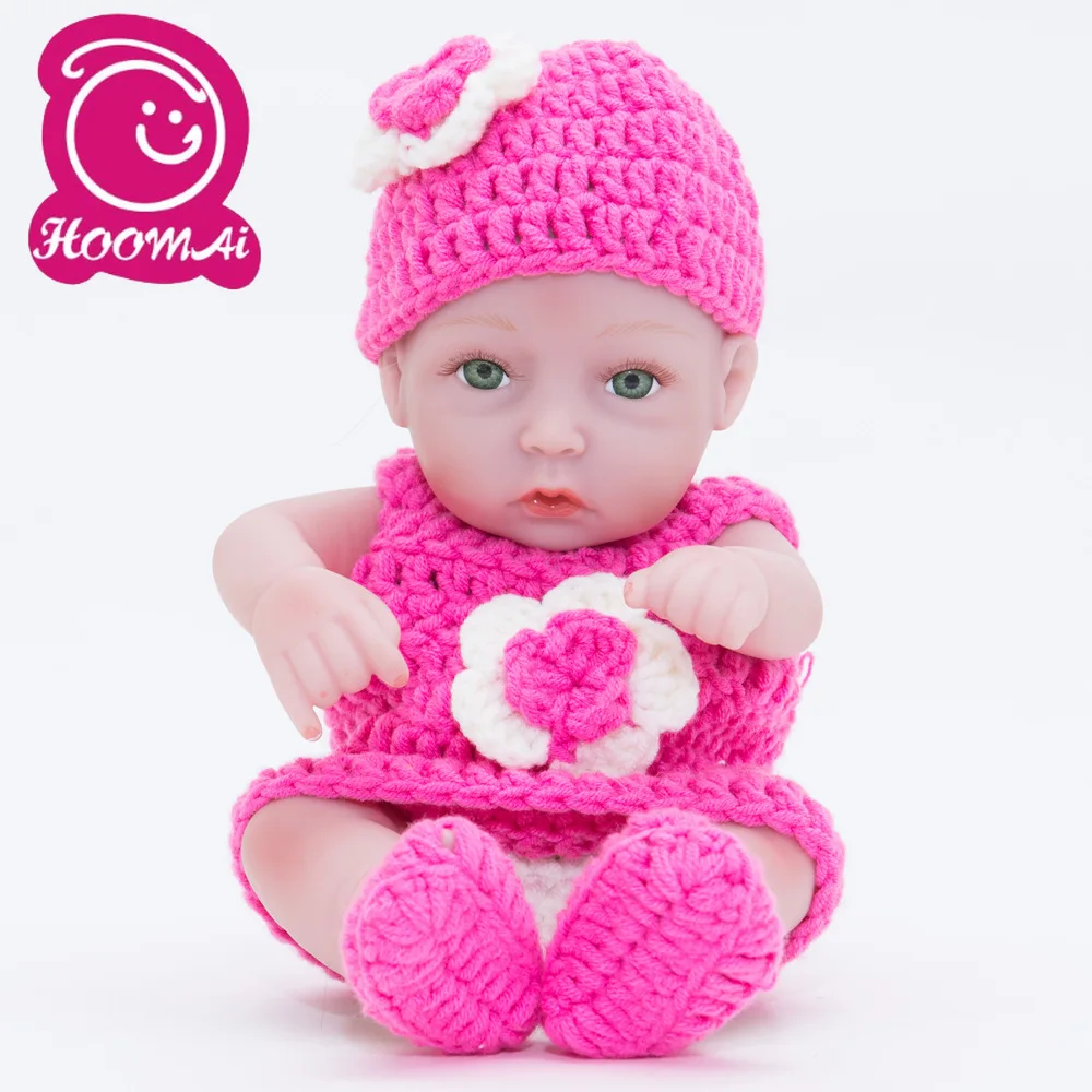 10 Inches Mini Adorable Full Vinyl Body Silicone Reborn Dolls Kids Bedtime Playmate Enlightenment doll
10 Inches Mini Adorable Full Vinyl Body Silicone Reborn Dolls Kids Bedtime Playmate Enlightenment doll