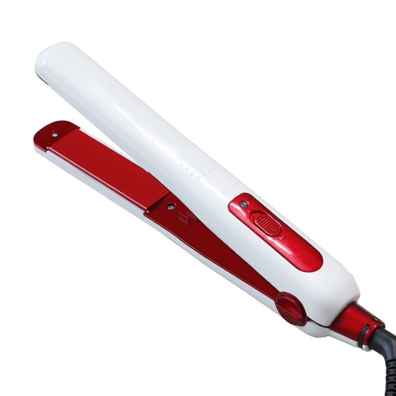 USHOW Mini Hair Straightener Flat Iron Ceramic Straightening Corrugate Curling Styling Salon Tools Curler | Красота и здоровье
