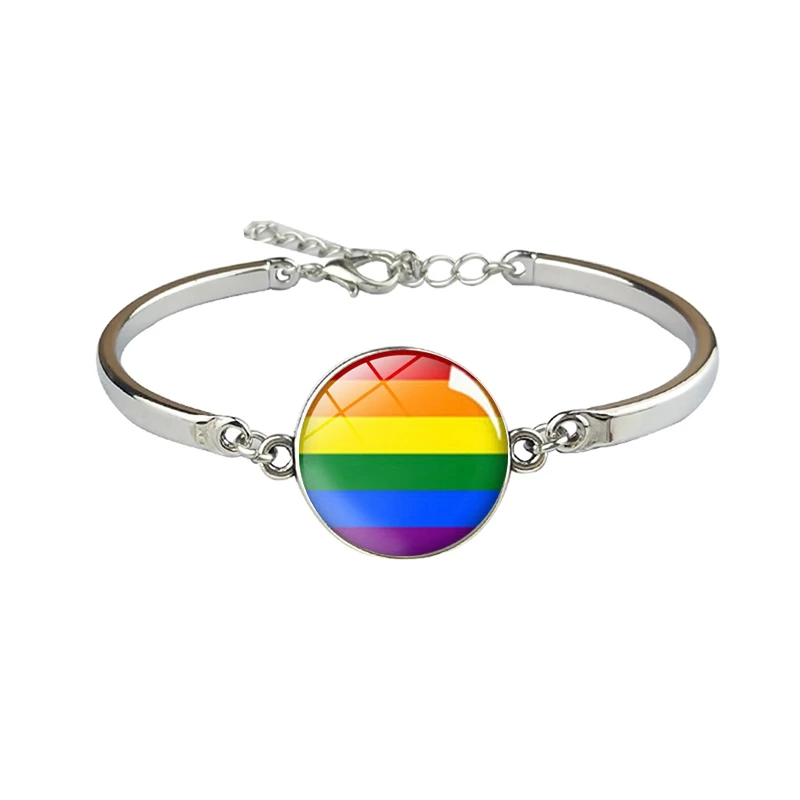LGBT Радужный шарм браслеты гей лесбиянок гордыня гомосексуальная любовь