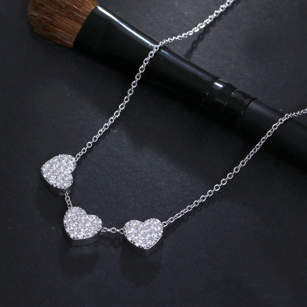 Lovely heart pendants white crystal necklace romantic gift jewelry suspension chain cute choker pendant
Lovely heart pendants white crystal necklace romantic gift jewelry suspension chain cute choker pendant