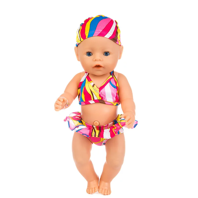 New Fashion Baby Doll Clothes Baby New Born 43cm American doll clothes doll accessories swimsuit for dolls
New Fashion Baby Doll Clothes Baby New Born 43cm American doll clothes doll accessories swimsuit for dolls