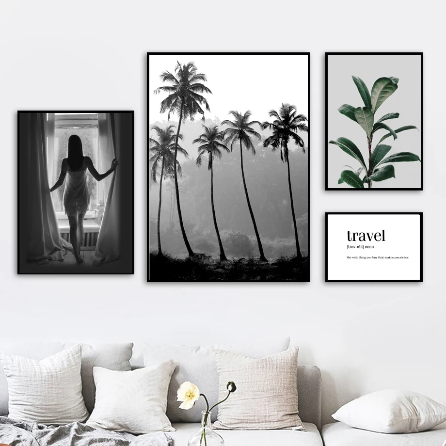 Girl Coconut Tree Green Plants Landscape Wall Art Canvas Painting Nordic Posters And Prints Wall Pictures For Living Room Decor
Girl Coconut Tree Green Plants Landscape Wall Art Canvas Painting Nordic Posters And Prints Wall Pictures For Living Room Decor