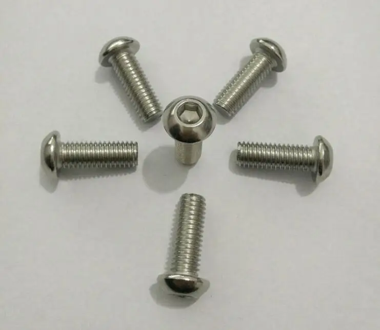 50PCS 10#-24UNC American Thread Stainless Steel Allen Button Head Hex Socket Screw Round Head Bolts 10#-24*1/4 To 10#-24*2
50PCS 10#-24UNC American Thread Stainless Steel Allen Button Head Hex Socket Screw Round Head Bolts 10#-24*1/4 To 10#-24*2