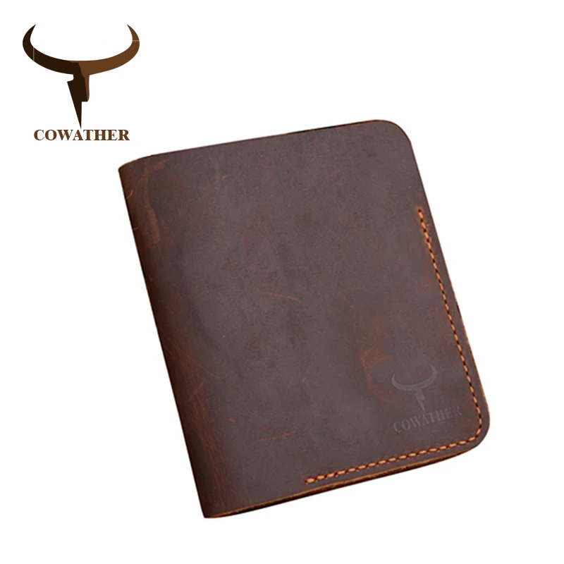 COWATHER top quality Crazy horse leather mens wallet for men 2021 new design vertical style coffee black purse 114free shipping
COWATHER top quality Crazy horse leather mens wallet for men 2021 new design vertical style coffee black purse 114free shipping