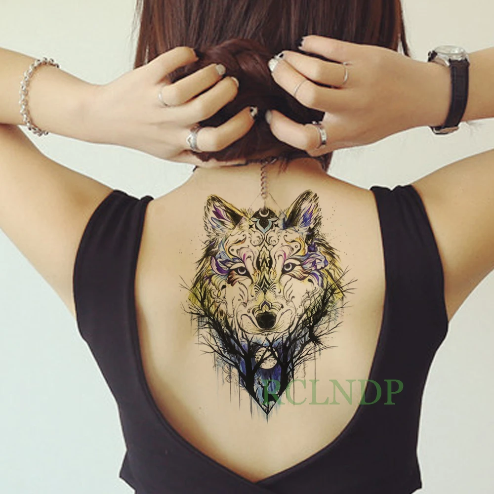 Waterproof Temporary Tattoo Sticker on body wolf tatto stickers flash tatoo fake tattoos for women girl
Waterproof Temporary Tattoo Sticker on body wolf tatto stickers flash tatoo fake tattoos for women girl