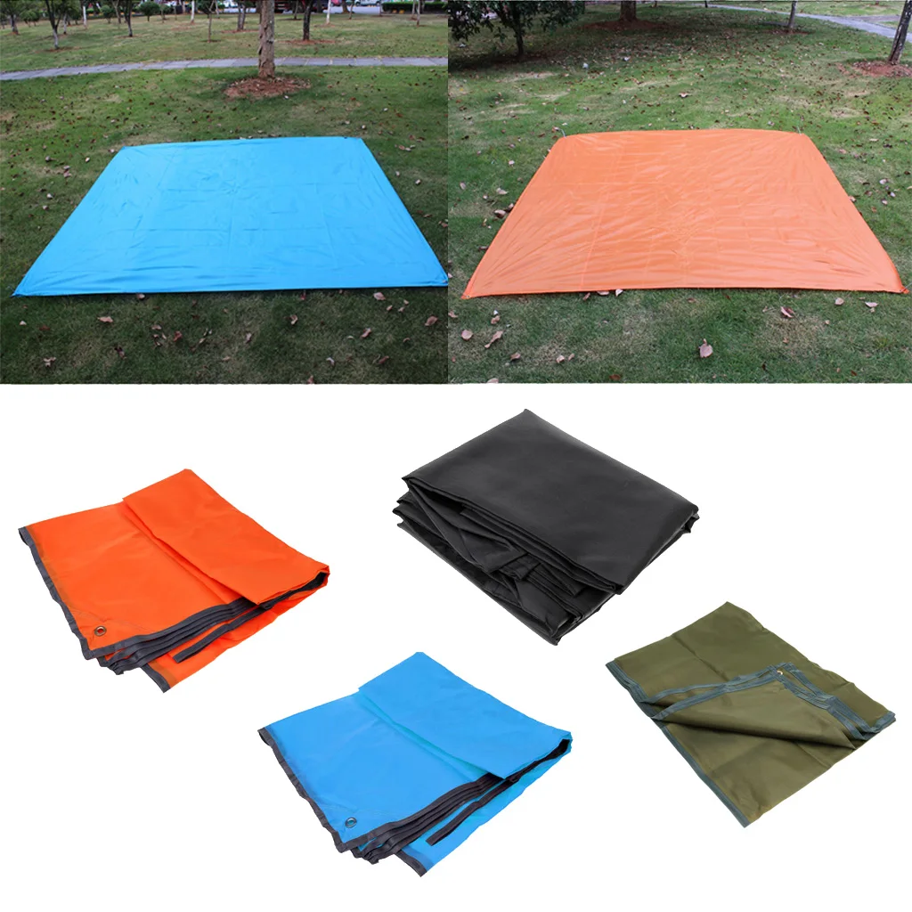 6.9ft x 4.9ft 1-4 person Ultra-light Waterproof Tent Tarp Footprint Ground Sheet Mat Blanket with Drawstring Carry Bag
6.9ft x 4.9ft 1-4 person Ultra-light Waterproof Tent Tarp Footprint Ground Sheet Mat Blanket with Drawstring Carry Bag