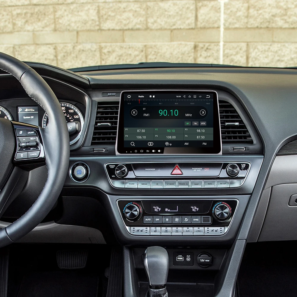 Android 10 Восьмиядерный PX5/PX3 подходит для HYUNDAI SONATA 2018 20 автомобильный DVD плеер