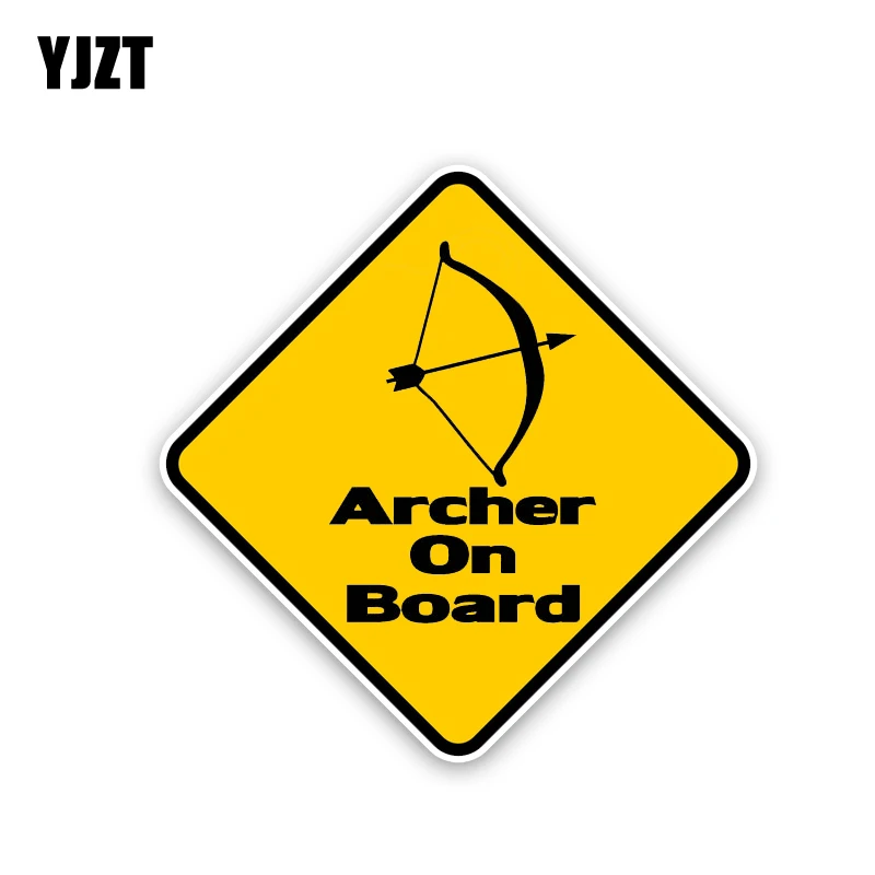 YJZT 15,4 см * 15,4 см забавная Автомобильная наклейка Archer On Board PVC 12-40221
YJZT 15,4 см * 15,4 см забавная Автомобильная наклейка Archer On Board PVC 12-40221