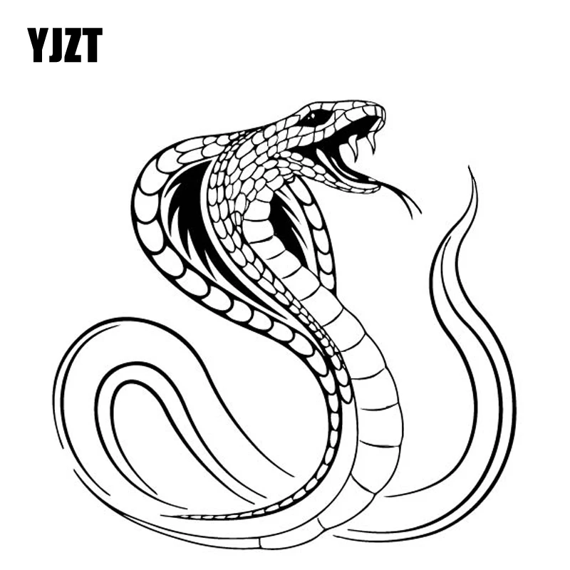 YJZT 16.2CM*15.7CM Angry Snake Vinyl Decal Car Trunk Decoration Car Sticker Accessoreis Black/Silver C4-1544
YJZT 16.2CM*15.7CM Angry Snake Vinyl Decal Car Trunk Decoration Car Sticker Accessoreis Black/Silver C4-1544
