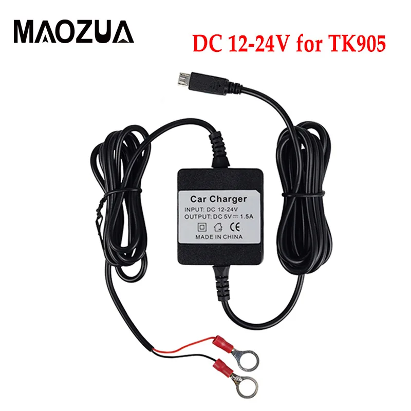 Hard-wired Car Charger DC 12-24V for TK905 TK909 TK911 TK915 TK109 LK109 GPS Tracker GSM Locator Realtime Tracking Device
Hard-wired Car Charger DC 12-24V for TK905 TK909 TK911 TK915 TK109 LK109 GPS Tracker GSM Locator Realtime Tracking Device