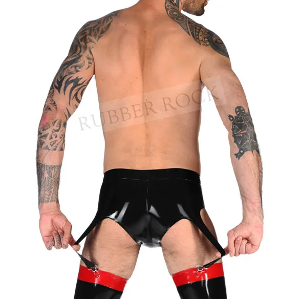 Latex Male Suspender Briefs Latex Rubber Underwear Black Latex Handmade knickers
Latex Male Suspender Briefs Latex Rubber Underwear Black Latex Handmade knickers