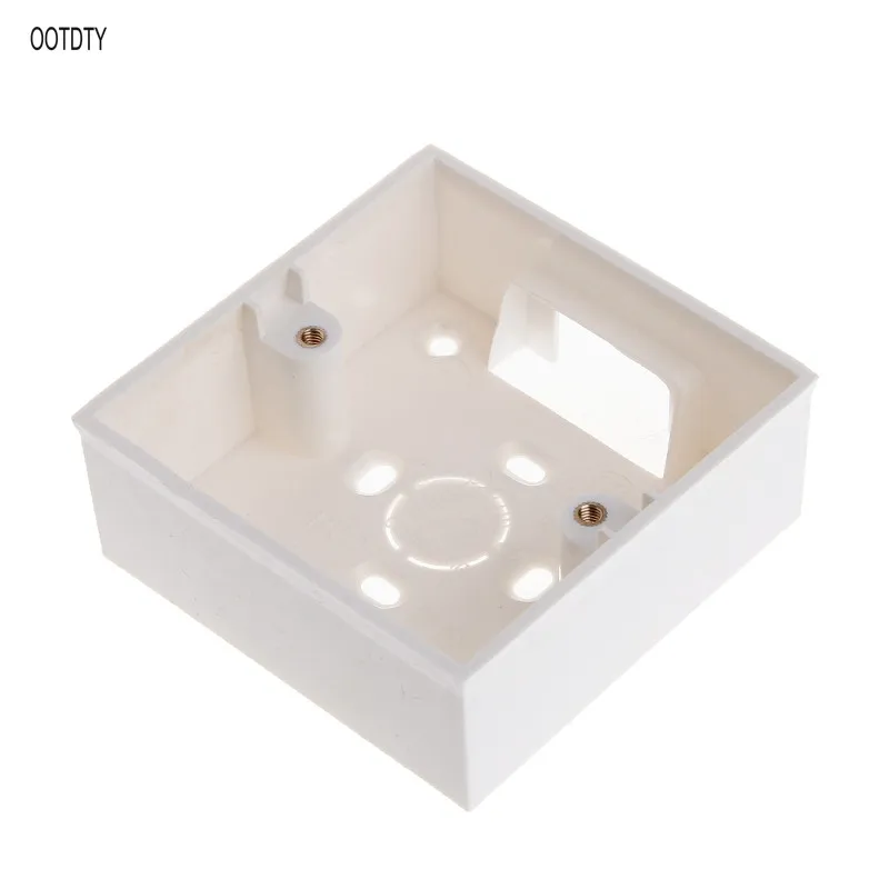 86 Type Switch Socket Base Outfit Junction Box Surface Mount Bottom Box Wall Switch Socket Dark Box White
86 Type Switch Socket Base Outfit Junction Box Surface Mount Bottom Box Wall Switch Socket Dark Box White