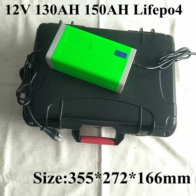 12V 150Ah Waterproof 12V 130Ah Lithium Battery BMS 4S 12.8V for Solar Energy Storage Go Cart +20A Charger
12V 150Ah Waterproof 12V 130Ah Lithium Battery BMS 4S 12.8V for Solar Energy Storage Go Cart +20A Charger