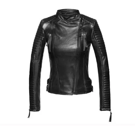 2016 куртка с косой молнией модная тонкая кожаная куртка Женское пальто Casaco Feminino
2016 куртка с косой молнией модная тонкая кожаная куртка Женское пальто Casaco Feminino