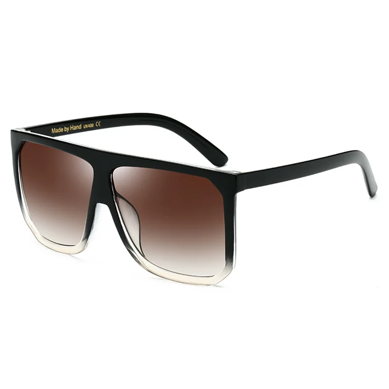 Trend 2019 Sunglasses Women Brand Designer Oversized Retro Sun Glasses Gradient Lens Shades For Womens UV400 zonnebril dames | Аксессуары