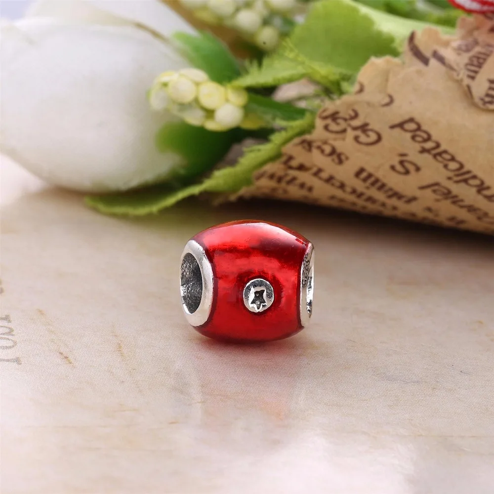 925 Sterling Silver Red&Green Enamel Apple Beads Fit PAN Charm Bracelet Authentic diy craft Jewelry making for Christmas Gift
925 Sterling Silver Red&Green Enamel Apple Beads Fit PAN Charm Bracelet Authentic diy craft Jewelry making for Christmas Gift