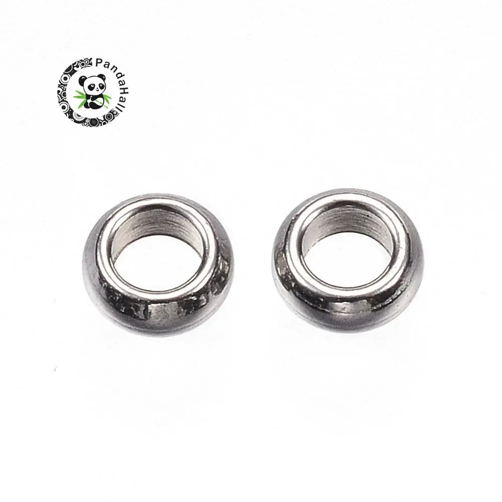 304 Stainless Steel Bead Spacers, Ring, Stainless Steel Color, 4x1.5mm, Hole: 2mm
304 Stainless Steel Bead Spacers, Ring, Stainless Steel Color, 4x1.5mm, Hole: 2mm