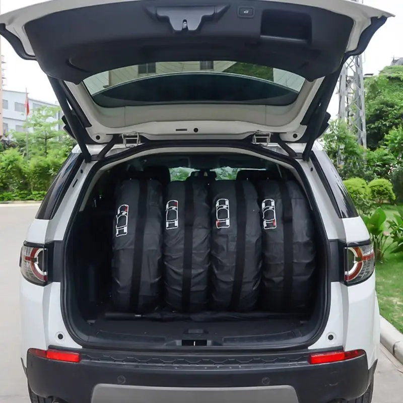 4Pcs Spare Tire Cover Case Polyester Winter and Summer Car Tires Storage Bag Automobile Tyre Accessories Vehicle Wheel Protector
4Pcs Spare Tire Cover Case Polyester Winter and Summer Car Tires Storage Bag Automobile Tyre Accessories Vehicle Wheel Protector