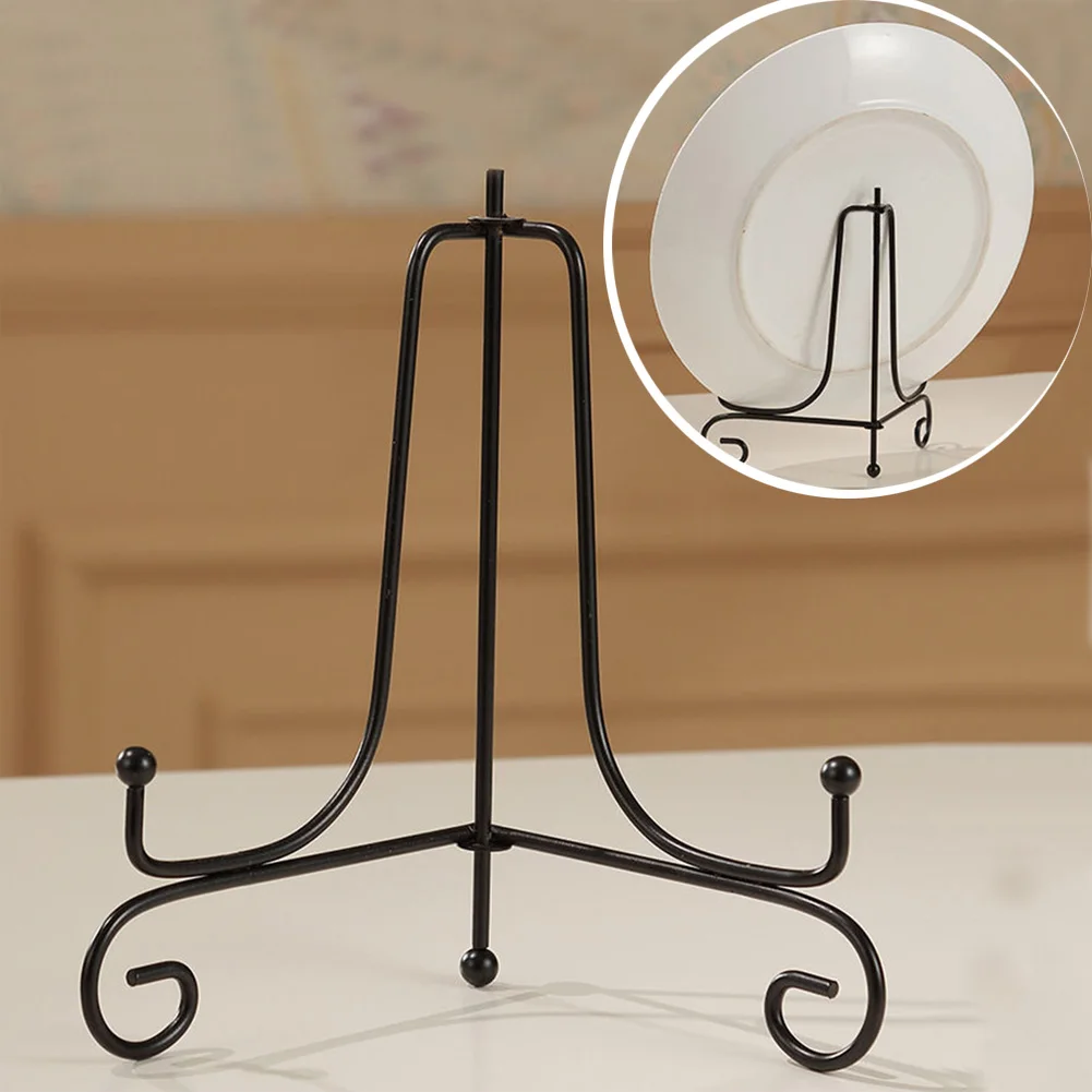 Storage Rack Plate Stands Art Iron Display Stand Bracket Support Holder for Bowl Plate Art Photo Picture Frame Home Decor Tools
Storage Rack Plate Stands Art Iron Display Stand Bracket Support Holder for Bowl Plate Art Photo Picture Frame Home Decor Tools