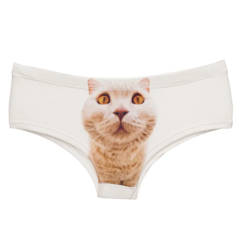 DeanFire Kawaii 3D Panties Women Underwear BIG HEAD CAT Cartoon Print Lovely Push Up Briefs Lingerie Thong for Female
DeanFire Kawaii 3D Panties Women Underwear BIG HEAD CAT Cartoon Print Lovely Push Up Briefs Lingerie Thong for Female