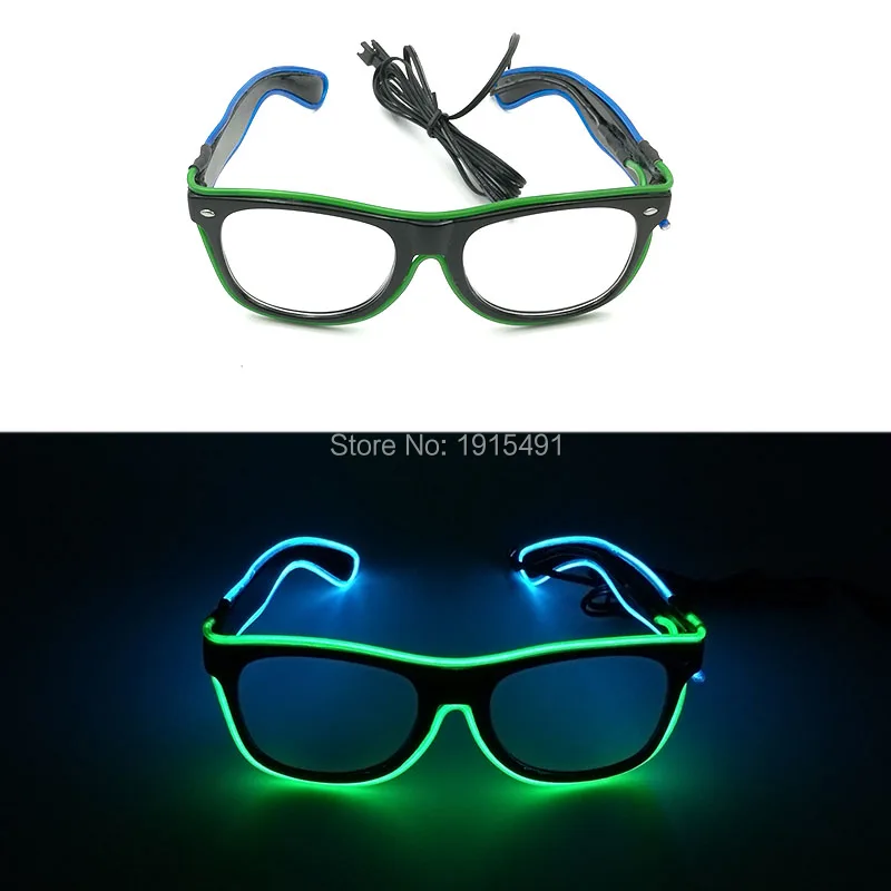 Cheap!New Type Halloween decor Blinking EL wire Eyeglasses Birthday Gift Sound Activated LED Neon Eyewear for Holiday Supplies
Cheap!New Type Halloween decor Blinking EL wire Eyeglasses Birthday Gift Sound Activated LED Neon Eyewear for Holiday Supplies